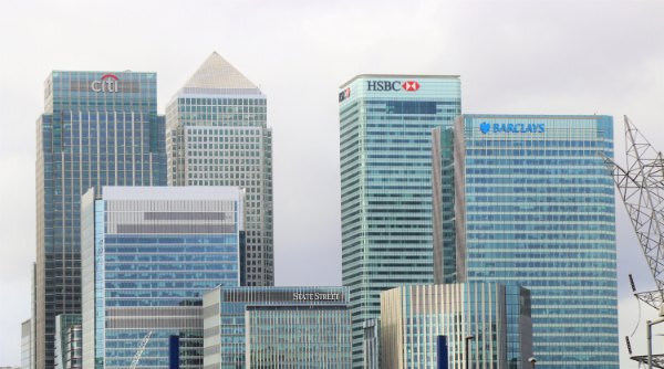 Banking and finance district